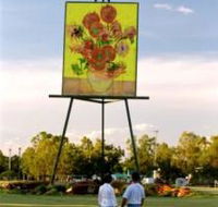 Van Gogh Sunflower Painting - Attractions Melbourne