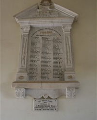 Warwick Railway Memorial Honour Board