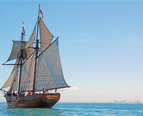Melbourne's Tall Ship - Enterprize Docklands