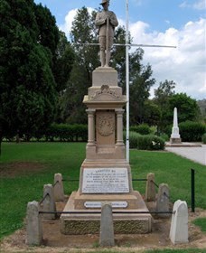 Boer War Memorial And Park, Allora - Attractions Melbourne 1