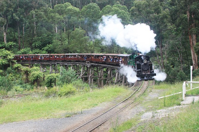 Puffing Billy Dandenong Ranges  Brighton Bathing Boxes  Experience Melbourne