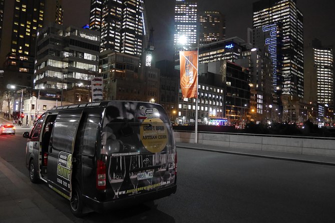 Melbourne Urban Beer Odyssey Night Tour 3 Stop with Dinner Melbourne