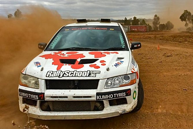 Victoria Rally Car Drive 2 Car Blast 16 Laps and Ride Melbourne