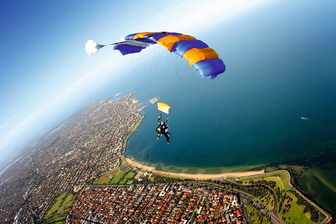Melbourne Tandem Skydive 14000ft With Beach Landing Melbourne
