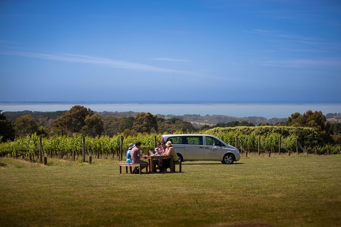 Private Mornington Peninsula Indulgence Tour Including Peninsula Hot Springs and Lunch at Max's at Red Hill Estate Melbourne