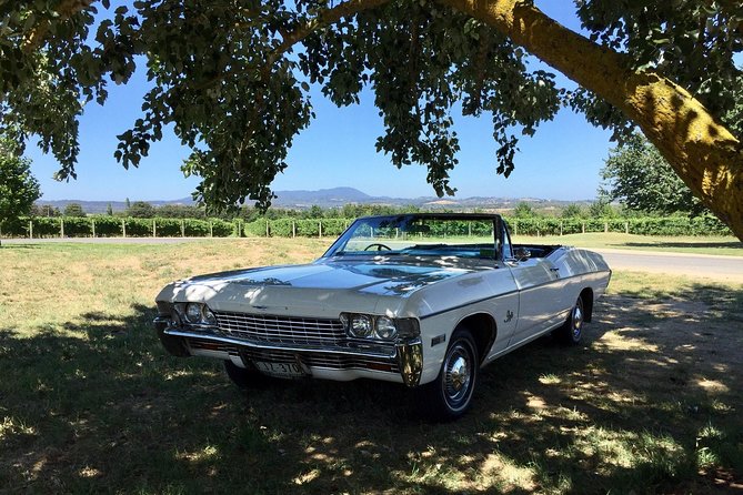 CHEVY CONVERTIBLE Package for 2 people- Wine Lunch Cheese  Chocolate from Melb. Melbourne