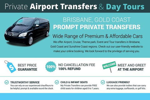Brisbane Airport To Surfers Paradise- Private Airport Transfers - Attractions Melbourne 1