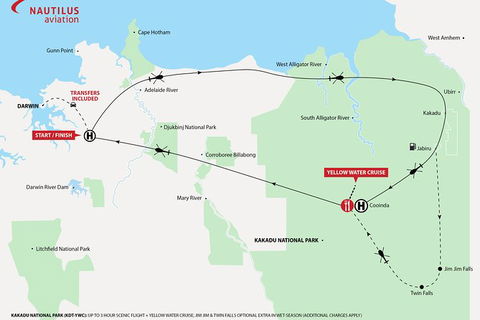 Kakadu National Park Helicopter Tour From Darwin - Attractions Melbourne 4