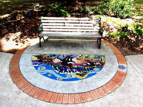 Mosaic Pathway (WASS) - Attractions Melbourne 1