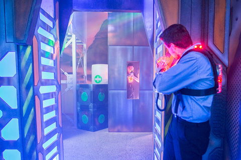 Kingpin Macarthur Square Laser Tag - Attractions Melbourne 0