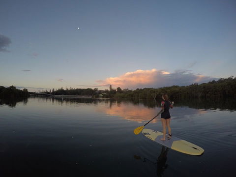 Paddleboard At Back Creek South West Rocks - Attractions Melbourne 1
