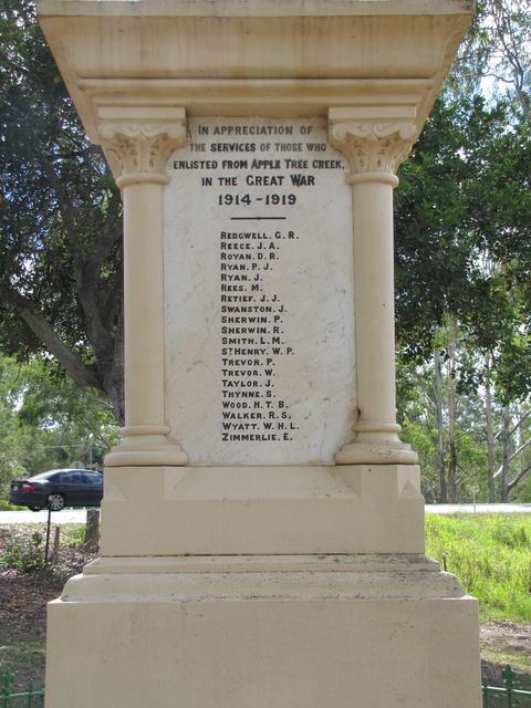 Apple Tree Creek War Memorial - Attractions Melbourne 1