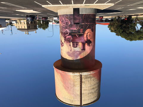 Kadina Water Tower Mural - Attractions Melbourne 1