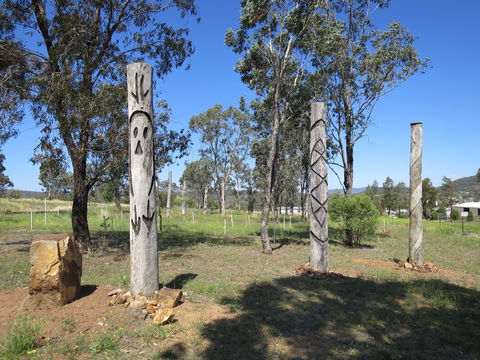 Heritage Sculptures At Pensioners Hill Lookout - Attractions Melbourne 1