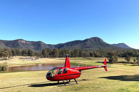 Private Helicopter Flight To Hunter Valley With A La Carte Lunch - For 2 - Attractions Melbourne 1