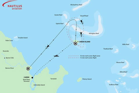 Fly To Green Island - Cruise Return - Attractions Melbourne 3