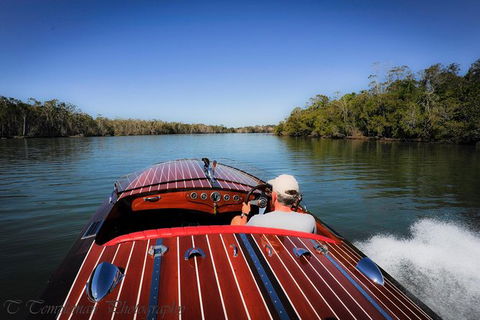 Noosa River Cruise For 3 To 4 People On A Classic Mahogany Speed Boat - 90 Min. - Attractions Melbourne 13