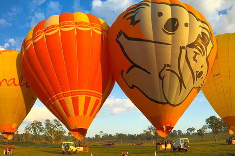 Hot Air Ballooning Brisbane Including Canungra Vineyards Breakfast - Attractions Melbourne 6