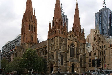 St Paul's Cathedral Melbourne City