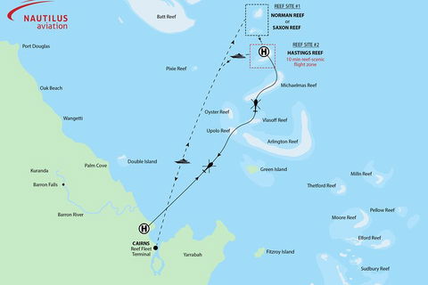 Great Barrier Reef Scenic Helicopter Tour And Cruise From Cairns - Attractions Melbourne 4