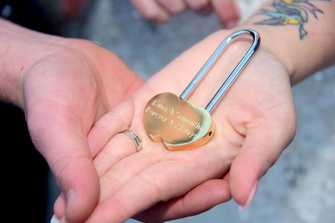 The Romance Package (Bell Tower Tour For 2 People, Plus Personalised Love Lock) - Attractions Melbourne 0